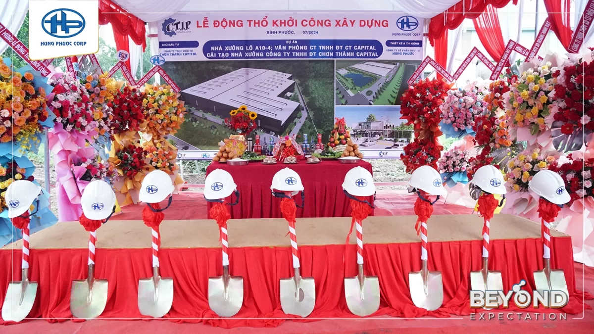 Lễ khởi công xây dựng văn phòng CT TNHH ĐT CT Capital