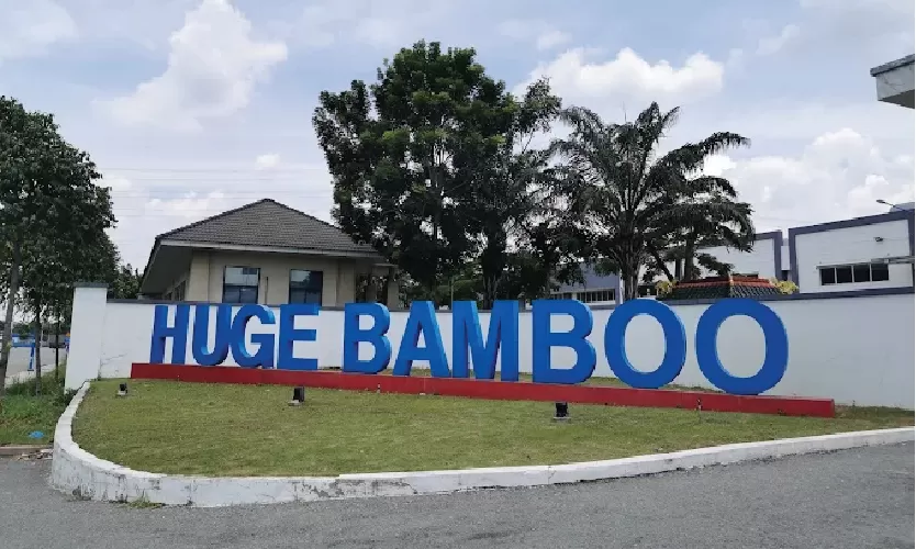 Nhà máy Công ty TNHH Công Nghiệp Dệt Huge Bamboo – CN Bàu Bàng